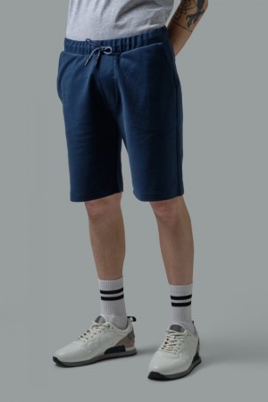 Joggers La Martina ανδρικα Regular-fit 100% βαμβακερα Sports σκουρο μπλε | KDA-4031