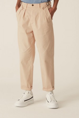 Παντελόνι Chino La Martina Stretch βαμβακερα γκρι | KJP-0762