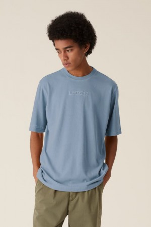 T Shirt La Martina LMRTN Basic μπλε | NTP-4561
